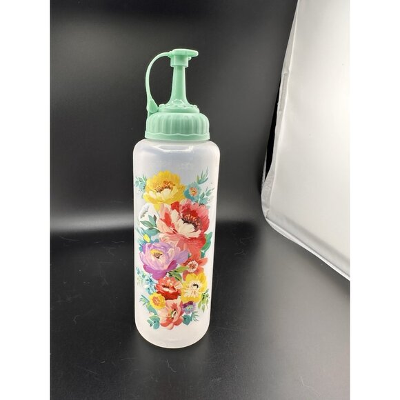 The Pioneer Woman Sweet Romance Plastic Condiment Squeeze Bottle 10 Oz NEW - Picture 1 of 8